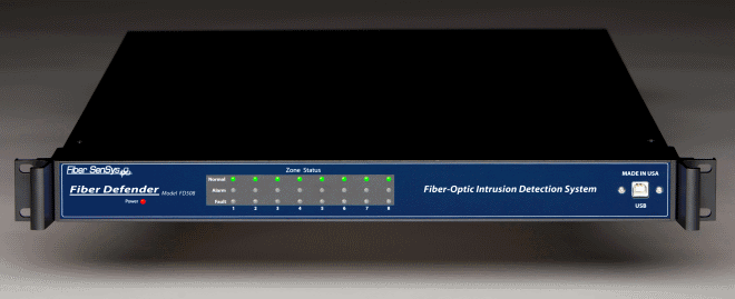 Fiber Optic Fence Detection System  FD508
