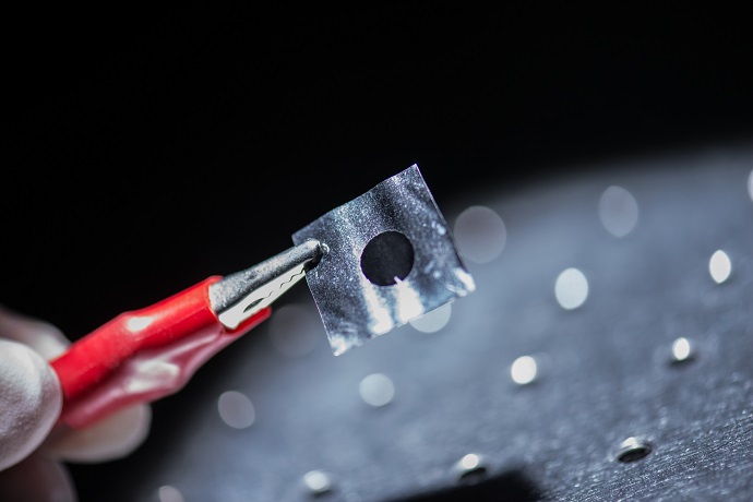 A sample of the graphene