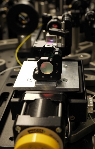 Optical delay line in the setup for the synchronization of the FLASH optical pump probe laser