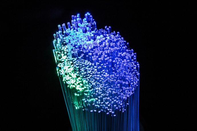 Strand of optical fibers