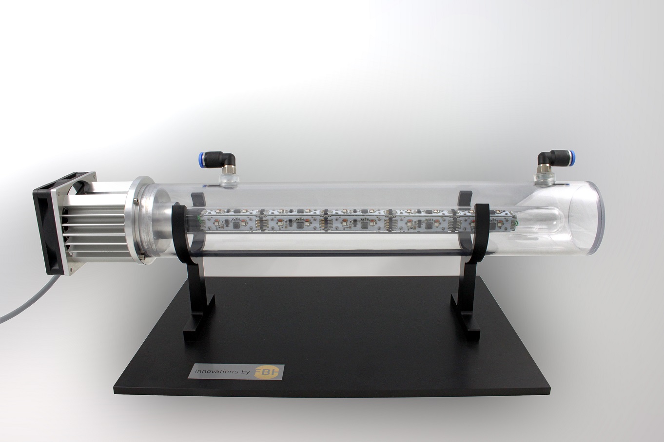 Rod-shaped module for water disinfection