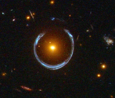 The cosmic horseshoe galaxy