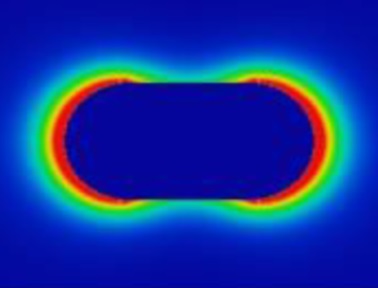 Gold nano-antennas reveal single molecules’ electrochemical properties