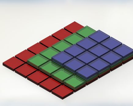 Stack instead of mosaic: the perovskite layers each absorb only part of the light spectrum