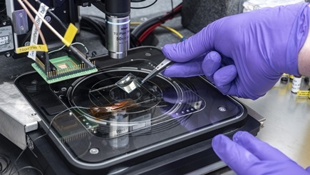 Delicate work: 3D printing is one way of manufacturing the perovskite image sensors.